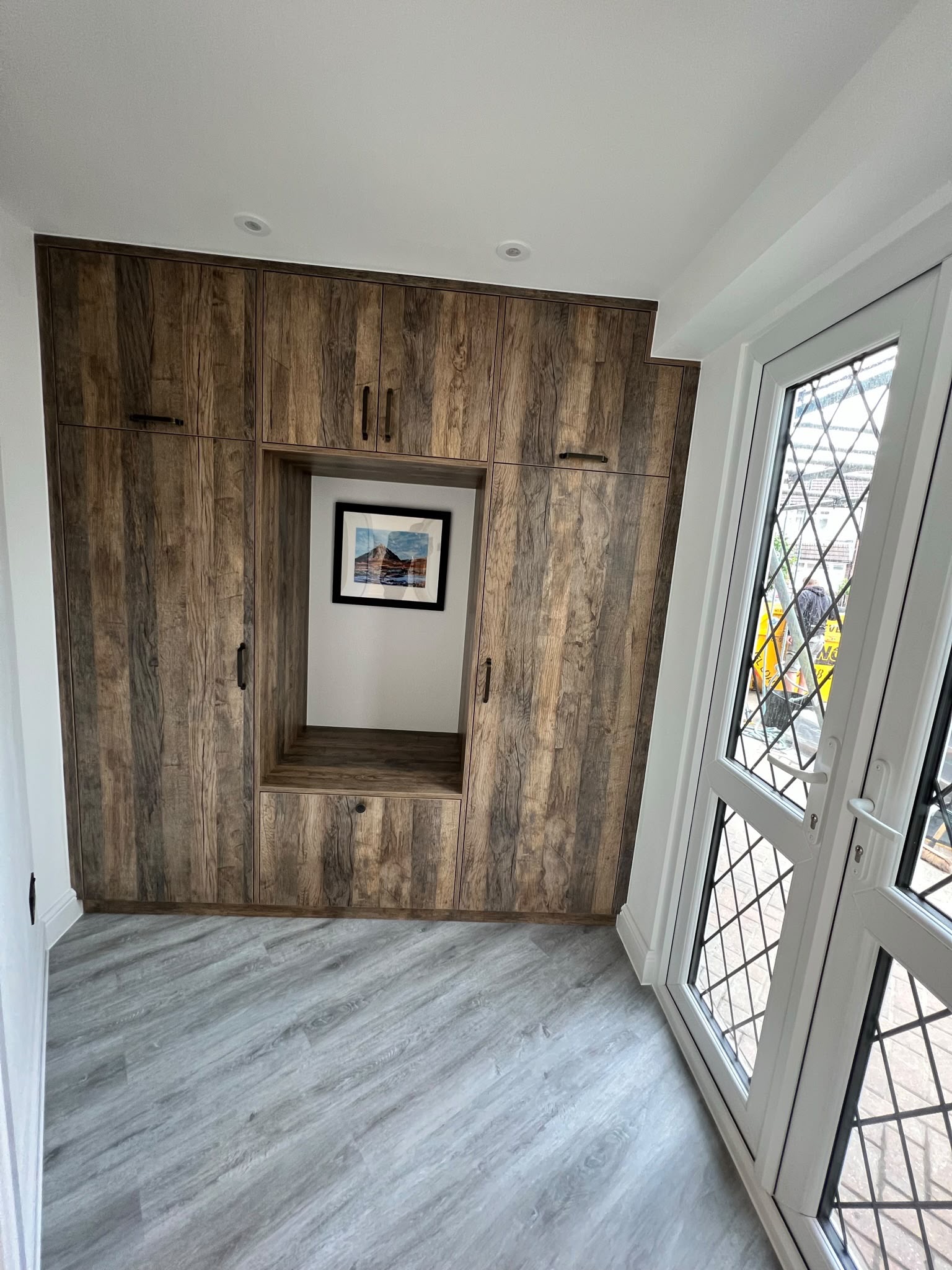 Hallway marble entrance