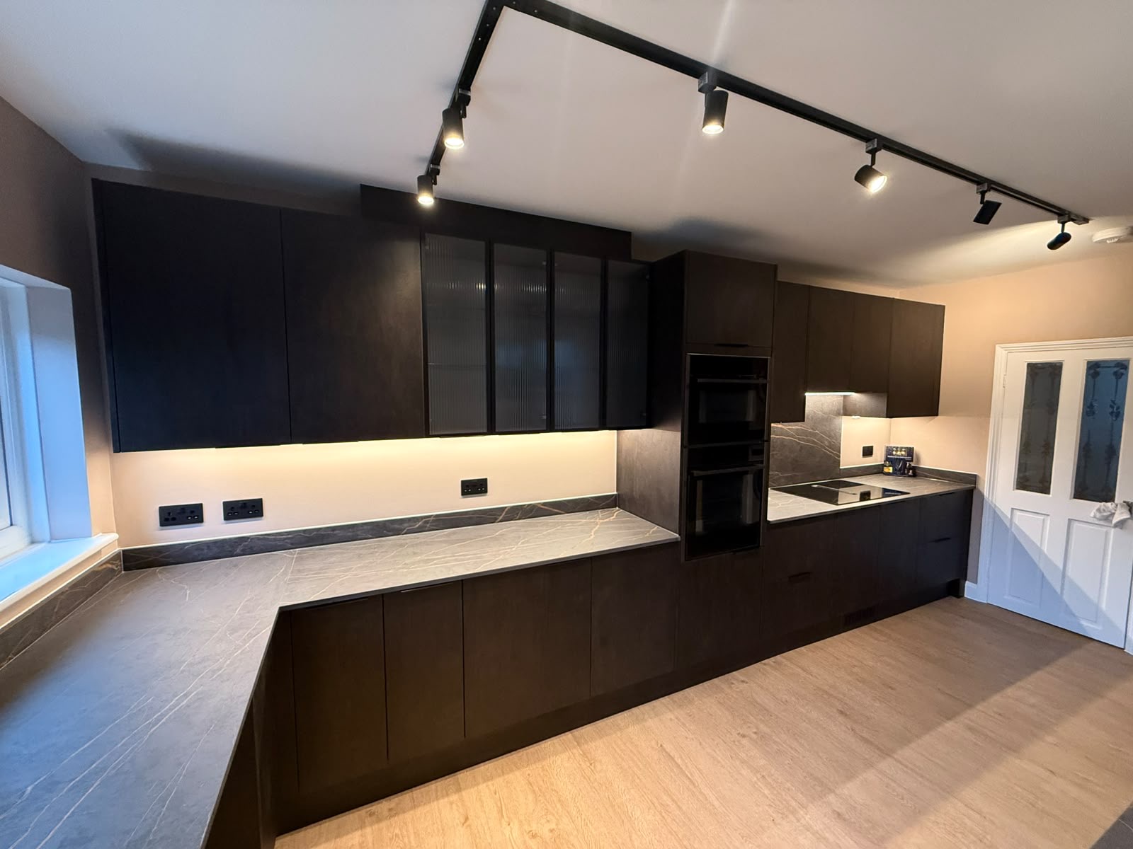 Kitchen espresso ribbed